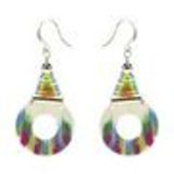 Boucles d'oreilles, nacre Lolina