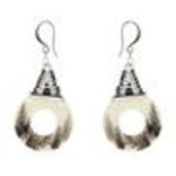 Boucles d'oreilles, nacre Lolina