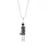 Collier femme, Coeur en strass, XS-2259