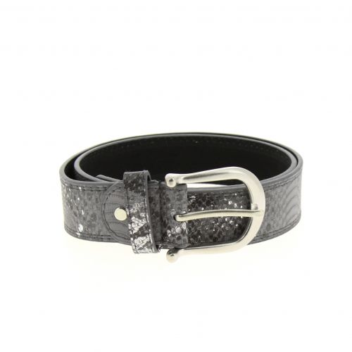 Woman leather lined belt, OONA
