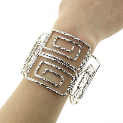 Bracelet cuff metal FYONA