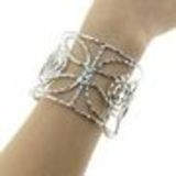 6437 rhinestone cuff bracelet