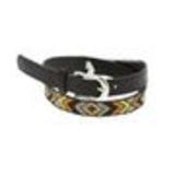 SYBILLE, leather lined belt