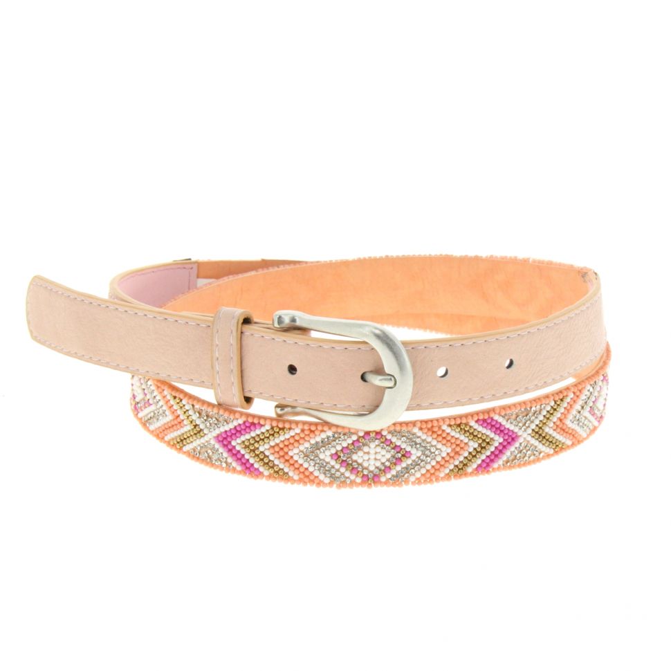 SYBILLE, leather lined belt