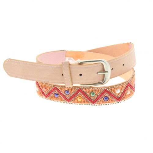 2,80 cm wide with beads Belt, LYSANNA