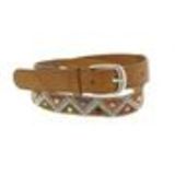 SYBILLE, leather lined belt