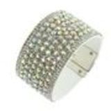 Bracelet manchette strass PRUDENTIUS