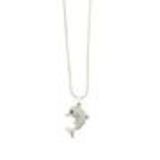 Collier femme, Coeur en strass, XS-2259