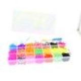 Pack DIY 5300 compatible rainbow loom, colorful loom band and other