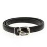 2 cm large women leather belt, AMELIA