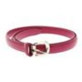 2 cm large women leather belt, AMELIA