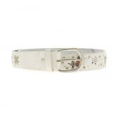 Ceinture brodé en cuir LANA