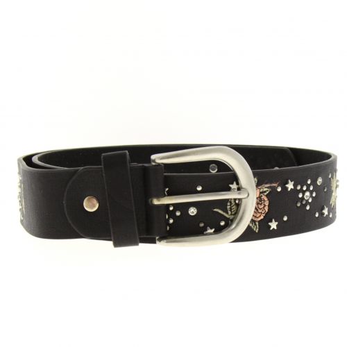 Ceinture Femme brodé en cuir LANA