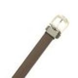 2 cm large women leather belt, AMELIA