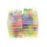 Anniversaire Kermesse - 12 x Kit de création de bracelet 300 élastique compatible Rainbow loom