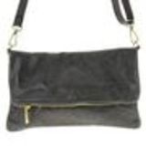 Pailletten Ledertasche Lilia