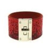 Bracelet manchette strass CARA