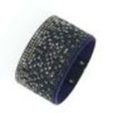 Bracelet manchette strass CARA