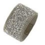 Bracelet manchette strass PRUDENTIUS