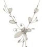 Collier femme, Coeur en strass, XS-2259