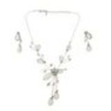 Collier femme, Coeur en strass, XS-2259