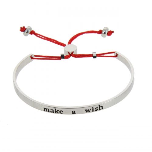Damen armband aus Edelstahl, "Make a Wish" LUCIA