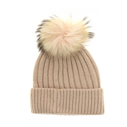 LISANDRA fur beanie hat