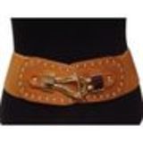 Ceinture élastique, Noeud papillon, LD3883 Camel - 1899-4940