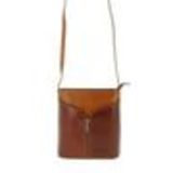 Pailletten Ledertasche Lilia