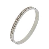 Damen armband aus Edelstahl, Strass aus zirconium WINONA