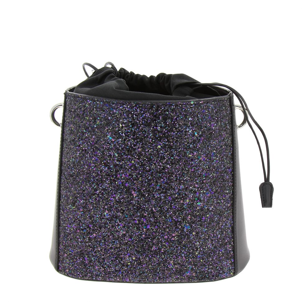 Sac en cuir à paillettes Lilia