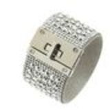 Bracelet manchette strass PRUDENTIUS