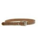 Rhinestone Genuine Leather Women Belt, PAOLINA