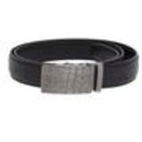 Ceinture homme en cuir motif Croco à boucle automatique, GUSTAVE