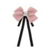 Broche, cravate Ruban femme, Noeud de papillon strasss TALY