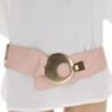 Ceinture large femme boucle ronde croisé VANESSA