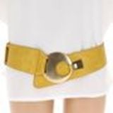 Ceinture large femme boucle ronde croisé VANESSA