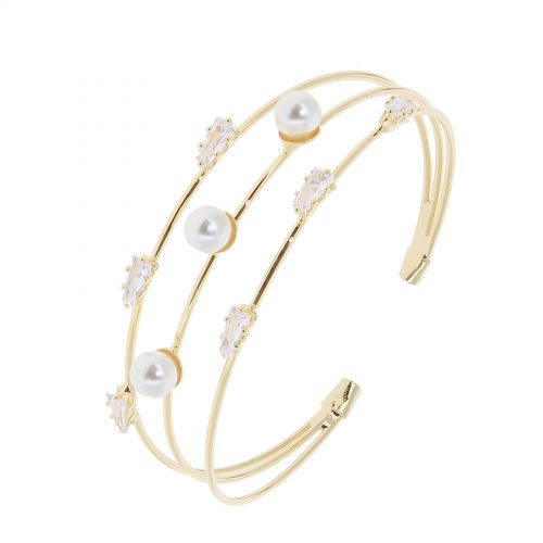 Armband perle strass Zirkoniumkristall FLORINA