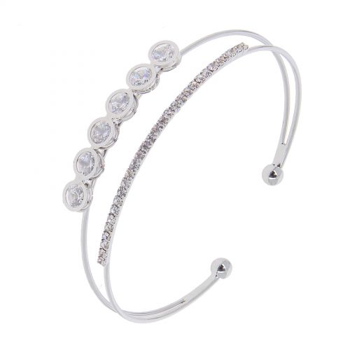 Pulsera diamante de imitación cristal de circonio LAORA