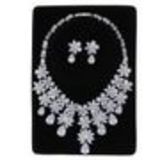 Collier femme, Coeur en strass, XS-2259