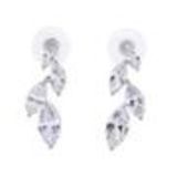 Parrure Collier et Boucles d'oreilles femme Cristal de Zirconium Swarovski doré à l'OR, BELINE