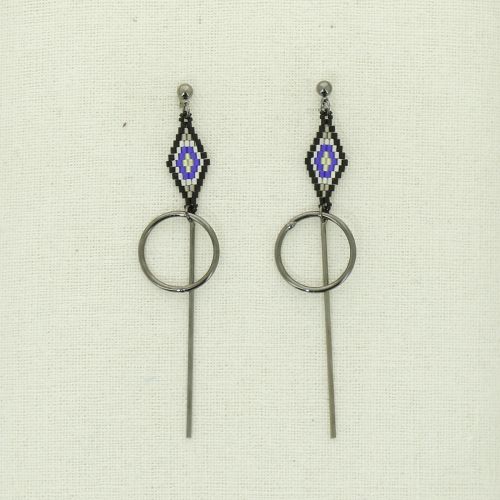 Long dangle earring ELIZABETH