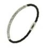 Strass Bracciale in acciaio Nanna