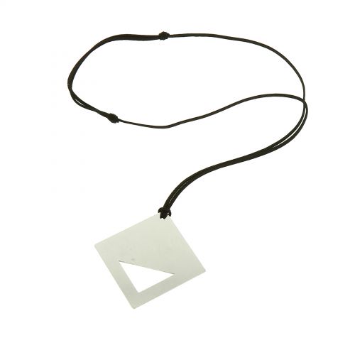 Lange Damen-Halskette mit Anhänger aus Edelstahl, LILOYA