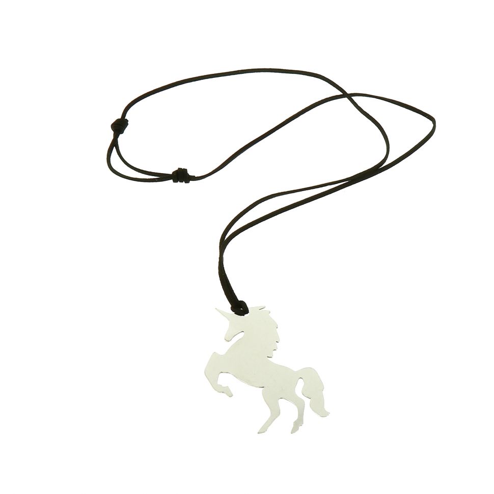 Sautoir pendentif XL Licorne, LOLINE