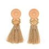 Hanging fringed tassel earrings, MELINA