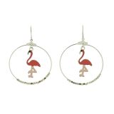 Pendientes colgantes Flamenco, IRIS