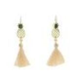 Boucles d'oreilles pendantes Ananas, SANDRA