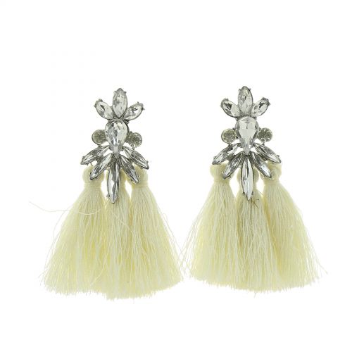 Hanging fringed tassel earrings, SOPHIA