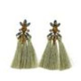 Hanging fringed tassel earrings, SOPHIA